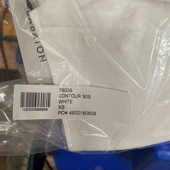 NWT Babaton Contour 90s Bodysuit XS Limited Edition White Thong Bottom Aritzia - Picture 7 of 11